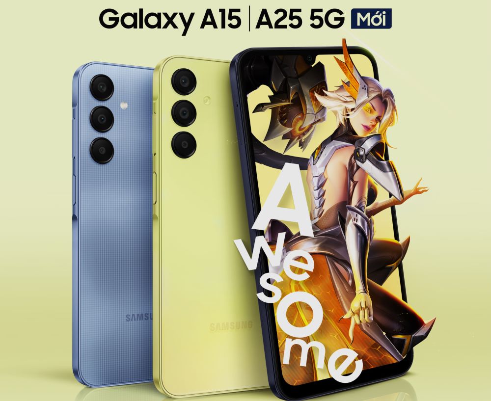thiết kế Samsung Galaxy A15