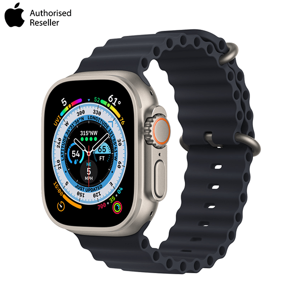 Apple Watch Ultra 4G 49mm | Titan Case With Ocean Band | Chính hãng VN/A