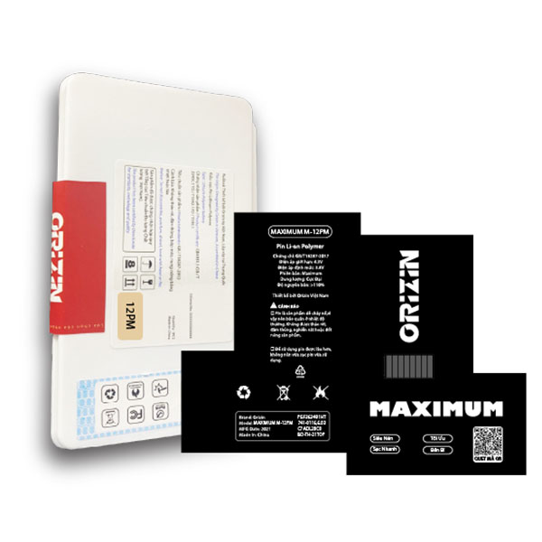 Thay pin iPhone 12 Pro Max Orizin dung lượng cao chính hãng