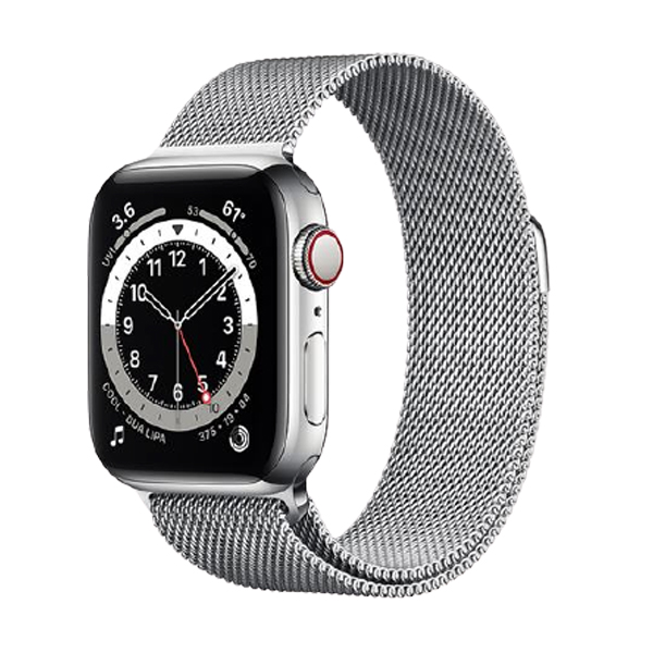 Apple Watch Series 6 44mm LTE (Viền thép dây thép) - Chính hãng VN/A-45698