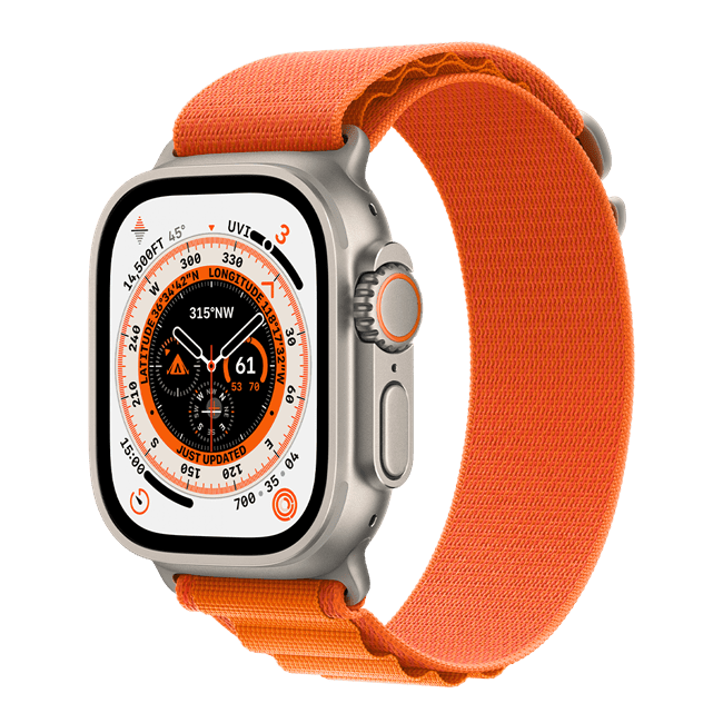 Apple Watch Series Ultra 4G 49mm | Titan Case With Alpine Loop | Chính hãng VN/A-46560