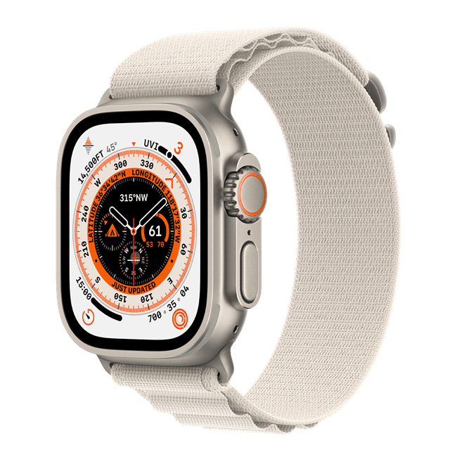 Apple Watch Series Ultra 4G 49mm | Titan Case With Alpine Loop | Chính hãng VN/A-46558