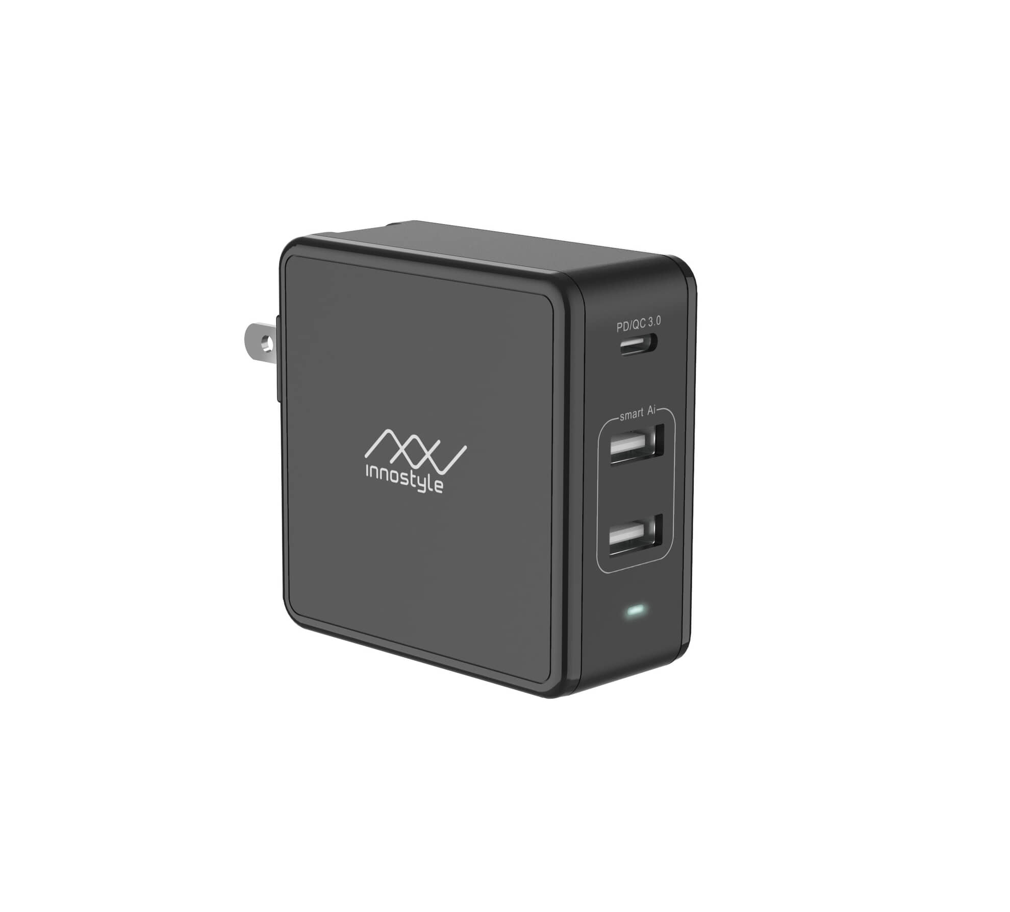 SẠC ĐA CỔNG INNOSTYLE GOMAX PLUS 73W (USB-C PD 61W + 2*USB A SMART AI)-44688