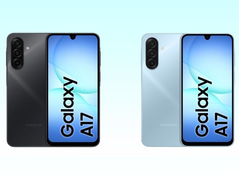 Lộ ảnh render Galaxy A17 4G: Màn hình giọt nước, 3 camera sau