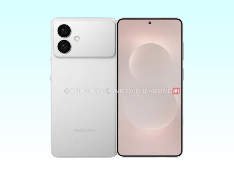 Ảnh Samsung Galaxy S26 Edge: Thân mỏng, camera nổi 10,8 mm