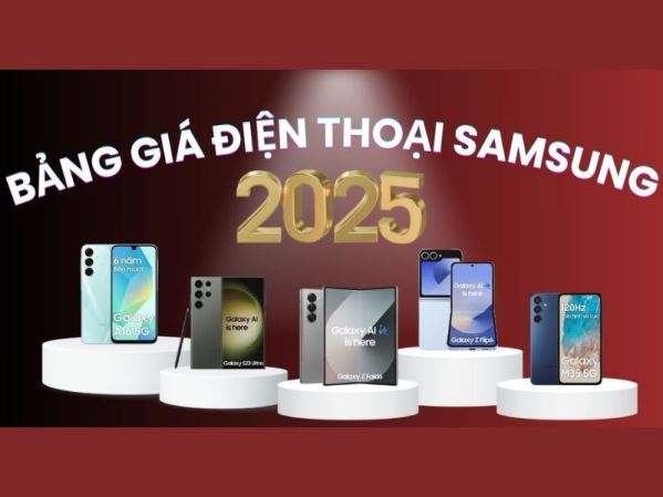 Bảng giá các loại điện thoại Samsung mới nhất tại Clickbuy 2025