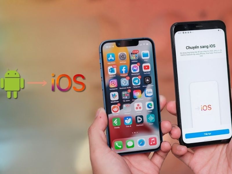 Hướng dẫn chuyển dữ liệu từ Android sang iPhone đơn giản, hiệu quả