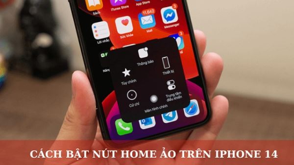 Cách mở nút home trên iPhone 14 Pro Max đơn giản, dễ làm