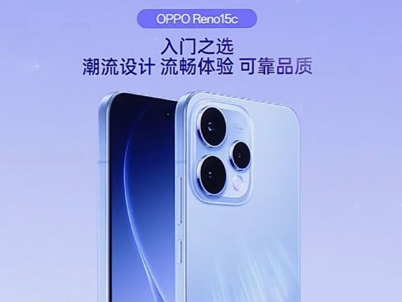 Cấu hình OPPO Reno15c nổi bật trong phân khúc với loạt thông số mới