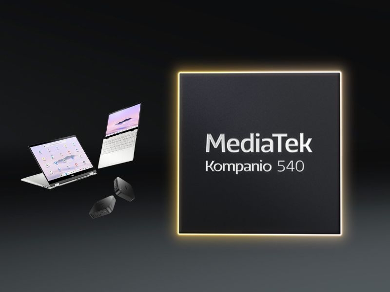 no-image Chip Kompanio 540 nâng cấp trải nghiệm Chromebook học sinh