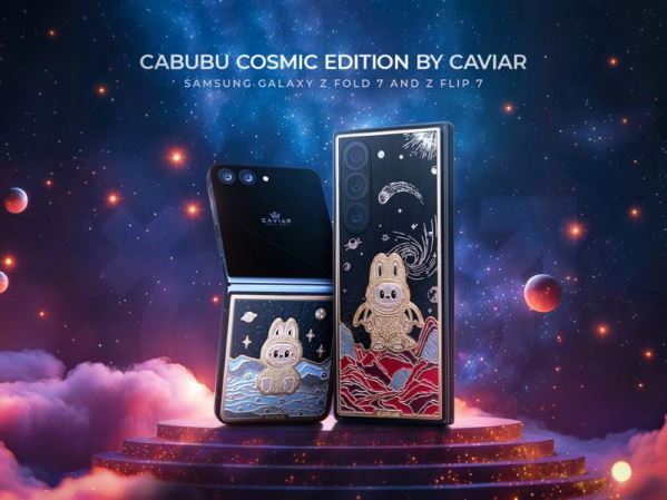 Galaxy Z Fold 7, Z Flip 7 phiên bản Caviar: Siêu phẩm vàng 24K, thiên thạch