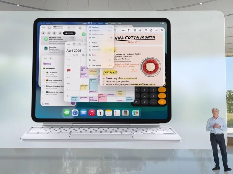 iPadOS 26 cập nhật đột phá cho iPad: Đa nhiệm linh hoạt hơn