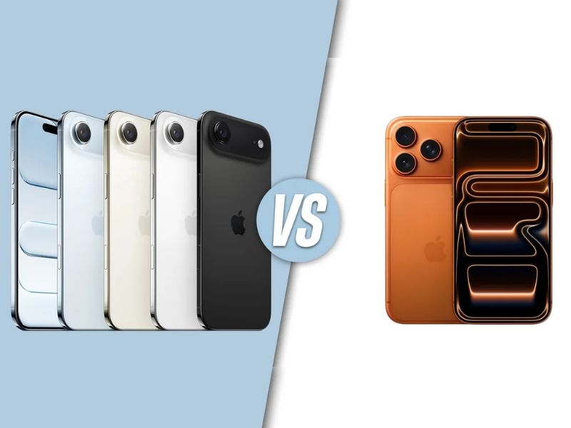 iPhone Air và iPhone 17 Pro Max: So sánh để đưa ra lựa chọn phù hợp