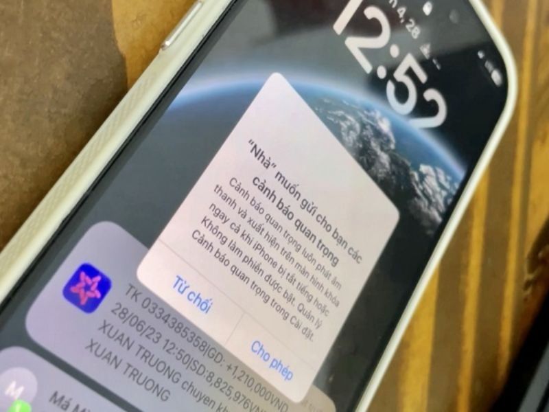 Khắc phục lỗi iPhone bị đơ vì cảnh báo quan trọng từ ứng dụng Nhà