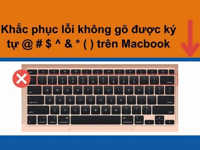 Giải pháp khi không gõ được ký tự đặc biệt trên MacBook