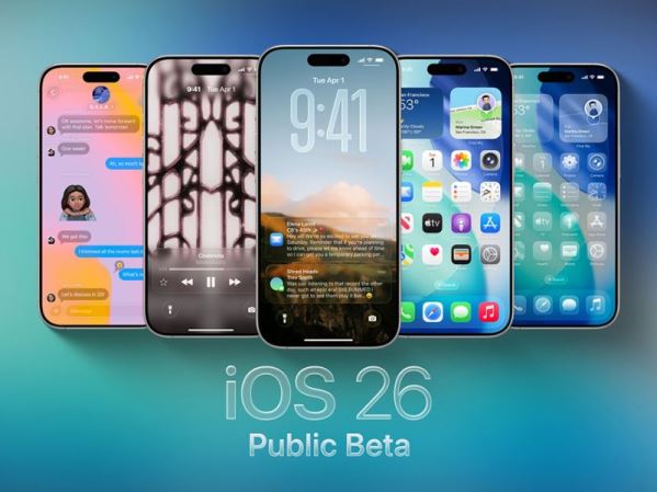 Phát hành iOS 26 Public Beta: Thiết kế và AI gây ấn tượng