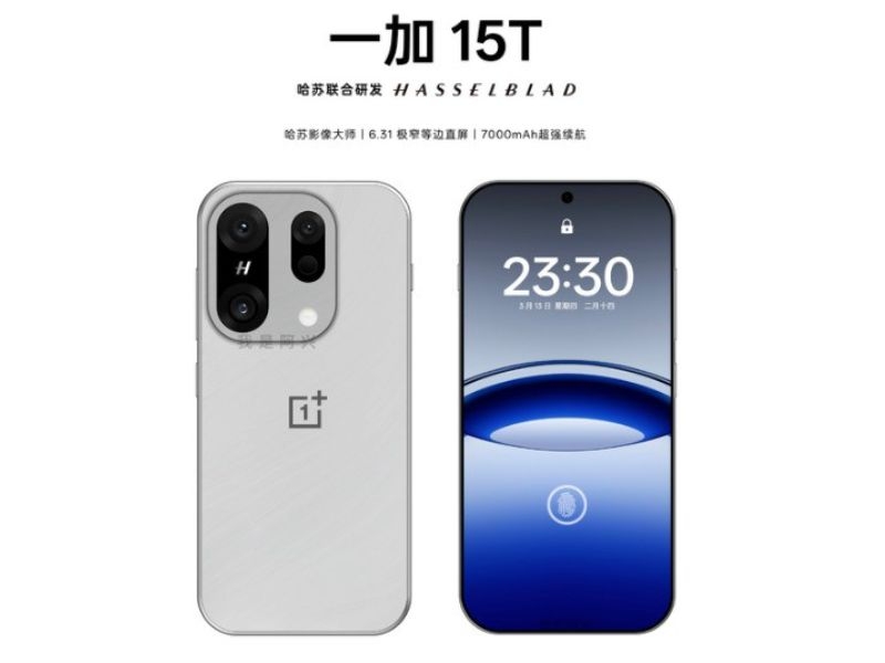 Pin OnePlus 15T vượt 7.000 mAh - Bứt phá giới hạn flagship nhỏ gọn