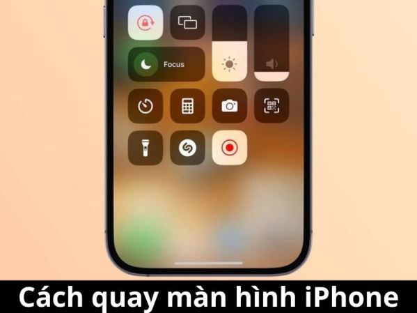 Quay màn hình iPhone có tiếng dễ dàng qua 3 bước siêu hiệu quả