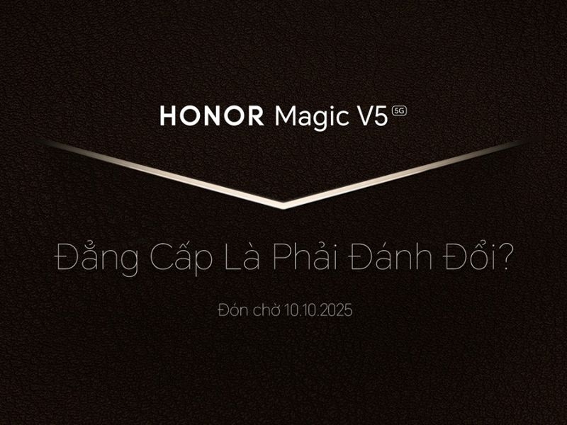 Sự kiện ra mắt HONOR Magic V5 tại Việt Nam ngày 10/10/2025