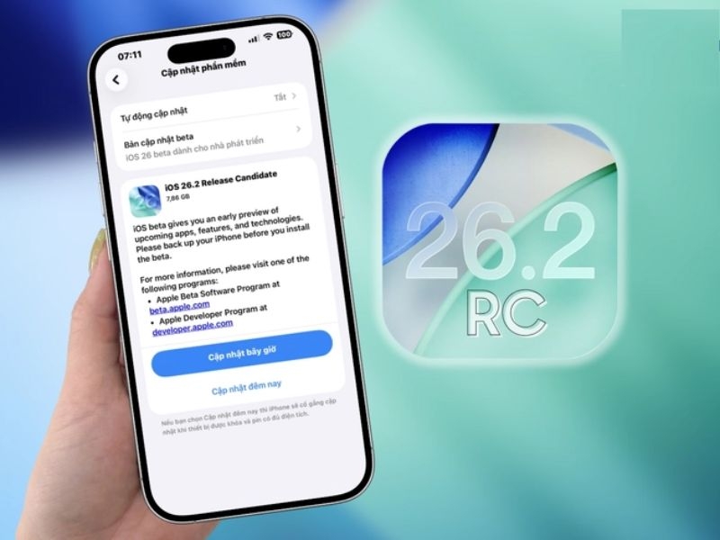 Ra mắt iOS 26.2 RC: Bản thử nghiệm cuối cùng trước ngày phát hành