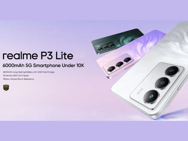 Ra mắt Realme P3 Lite: Pin 6.000 mAh, màn 120Hz, giá từ 3 triệu đồng