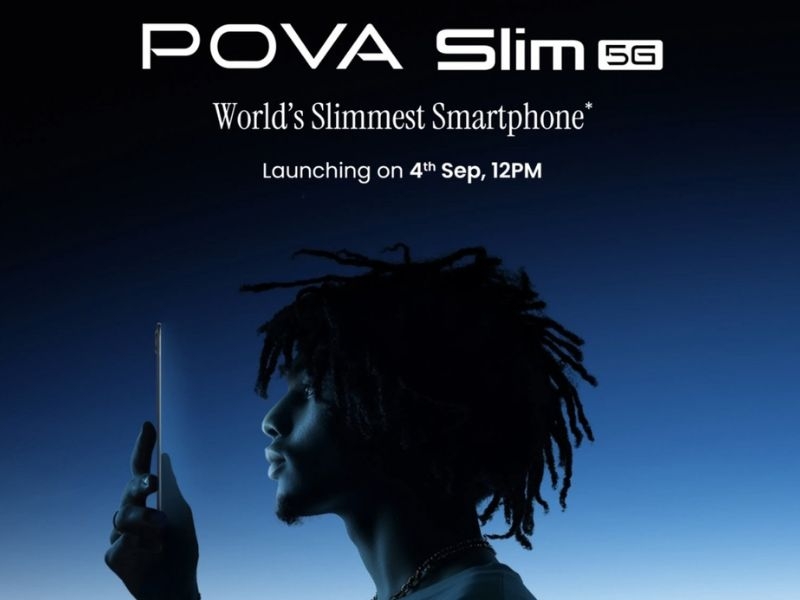 Ra mắt Tecno Pova Slim 5G với màn hình cong và pin 5200mAh