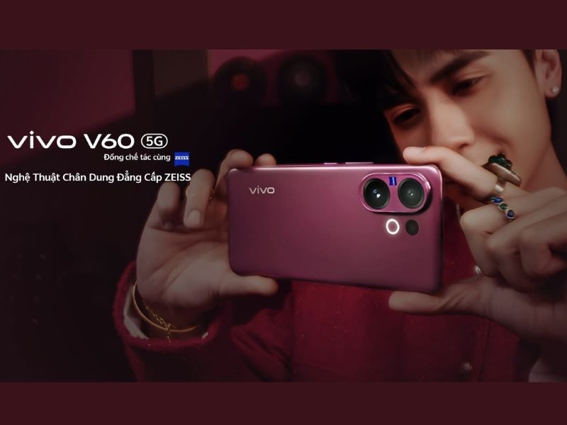 Ra mắt Vivo V60 5G: Smartphone bền bỉ với camera ZEISS đỉnh cao