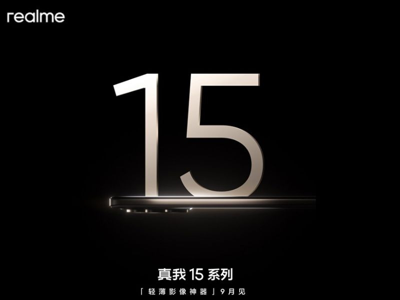 Realme 15T lộ diện: Thiết kế thời thượng, pin 7000mAh siêu khủng