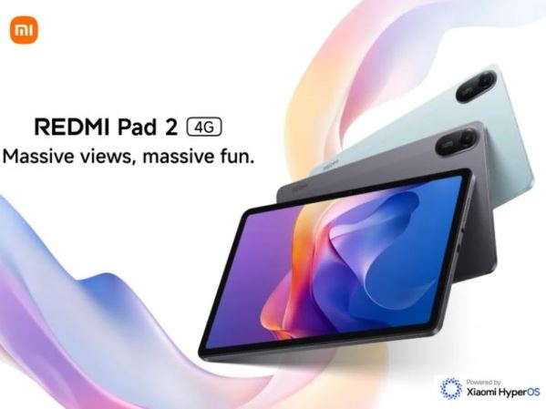 Redmi Pad 2 ra mắt gây sốt với pin trâu, giá cực mềm