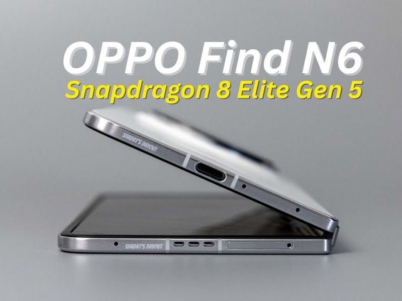 Rò rỉ cấu hình OPPO Find N6 hé lộ pin 6000mAh khủng, camera 200MP