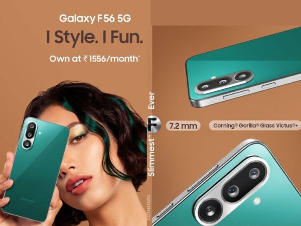 Samsung Galaxy F56 ra mắt: Mỏng nhất dòng F, giá từ 7,9 triệu