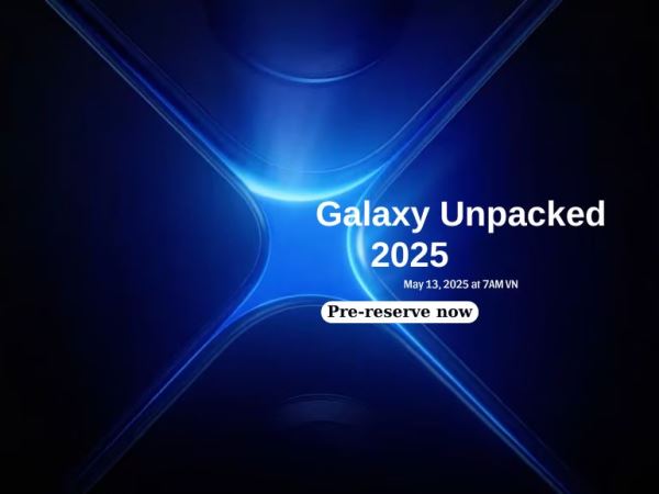 Samsung Galaxy S25 Edge siêu mỏng ra mắt ngày 13/5: Cách theo dõi sự kiện Unpacked