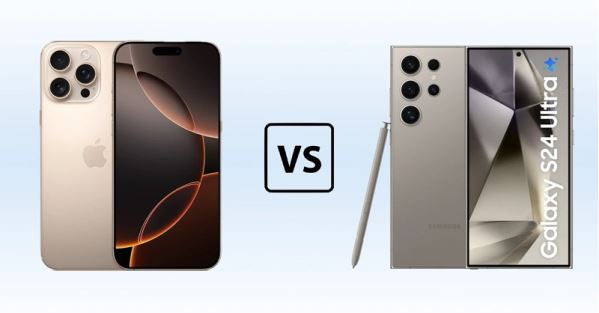 So sánh iPhone 16 Pro Max và Samsung S24 Ultra từ A đến Z