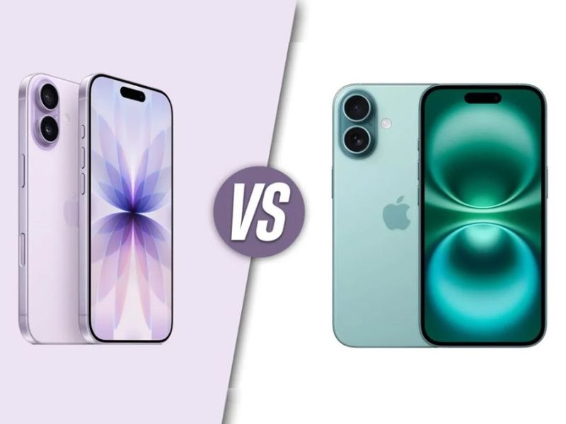 So sánh iPhone 16 và 17: Màn 120Hz, chip A19 mạnh mẽ có đáng mua?