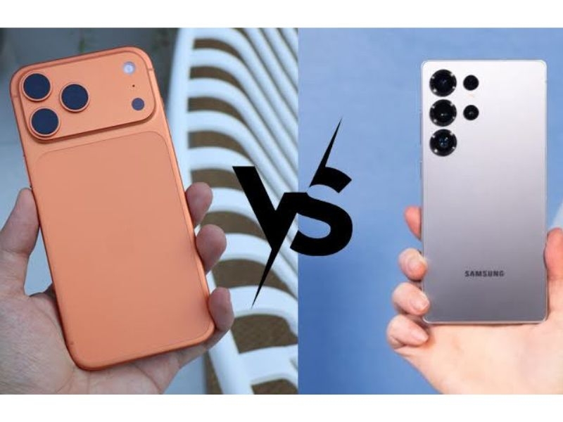 Đặt lên bàn cân so sánh iPhone 17 Pro Max và Samsung S25 Ultra