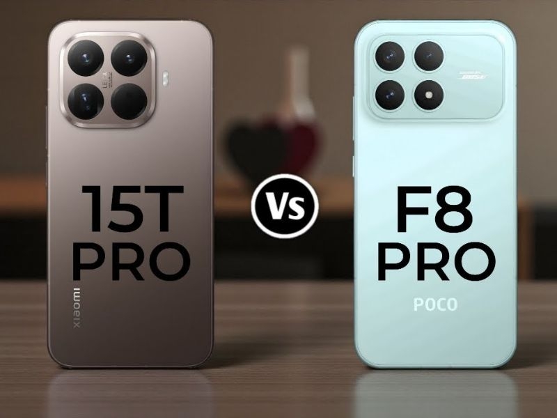 So sánh Xiaomi POCO F8 Pro vs Xiaomi 15T Pro: Nên mua máy nào?