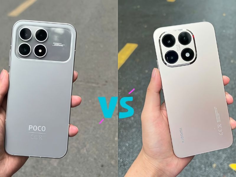 So sánh Xiaomi POCO F8 Pro vs Xiaomi 15T Pro: Nên mua máy nào?