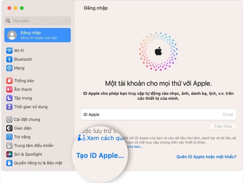 Hướng dẫn tạo ID Apple qua web trong vài bước đơn giản