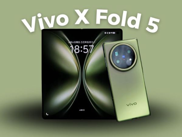 Vivo X Fold 5 ra mắt: Siêu phẩm gập mỏng nhẹ, pin khủng