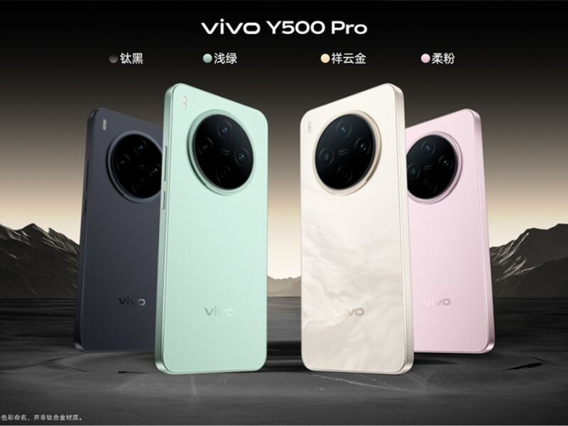 Chính thức vivo Y500 Pro ra mắt với pin khủng và camera 200MP