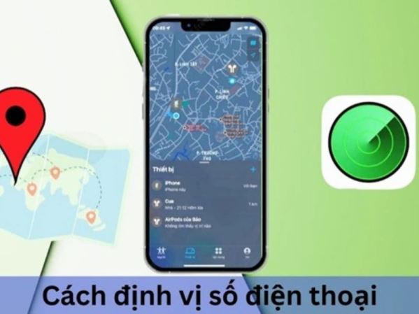Xác định vị trí số điện thoại trên bản đồ miễn phí dễ dàng