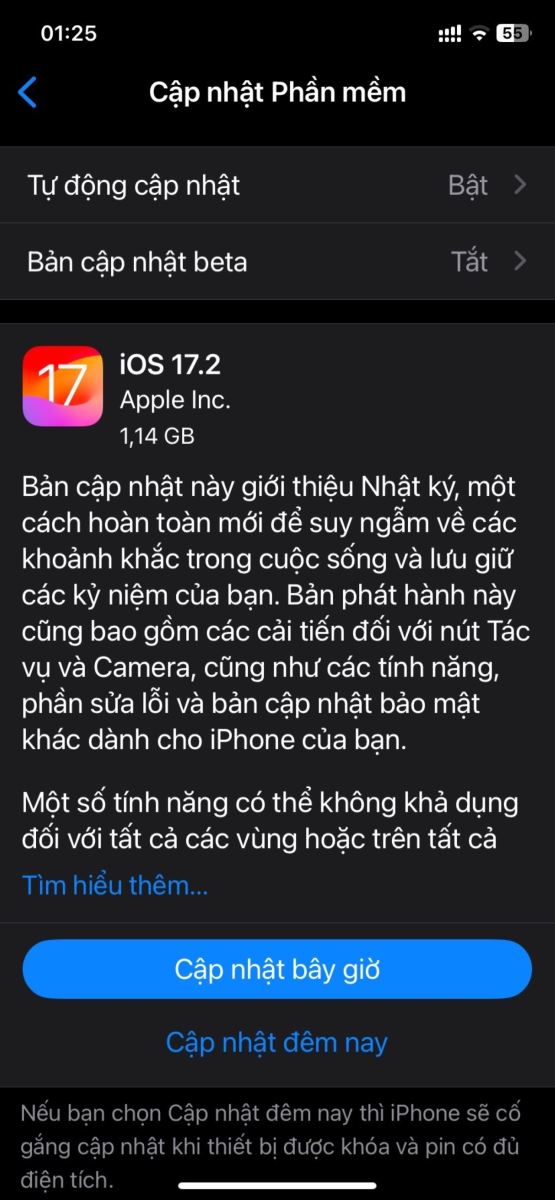 Apple phát hành iOS 17.2 và iPadOS 17.2: Thêm ứng dụng Nhật ký, cải tiến AirDrop