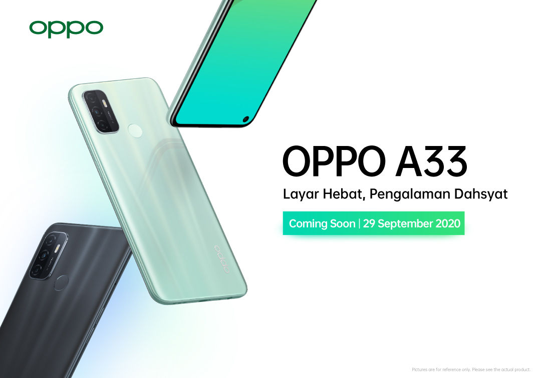 OPPO A33 chính thức ra mắt với màn hình LCD 6.5inch 90Hz, pin 5000mAh, Chipset Qualcomm® Snapdragon™ 460 và thiết lập bộ ba camera sau