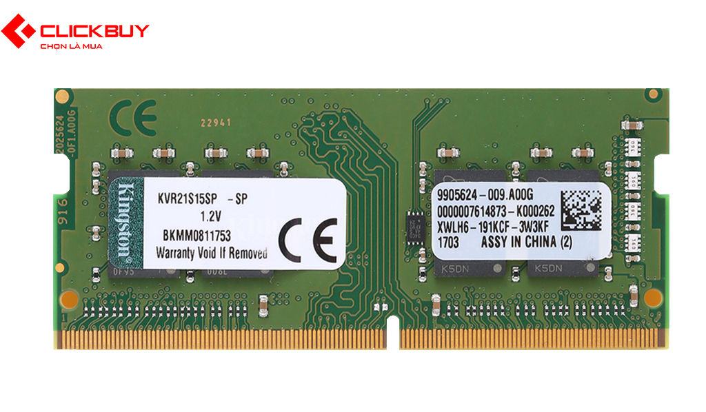 Ram laptop Kingston 8GB -3200 Mhz DDR4 RAKT0099