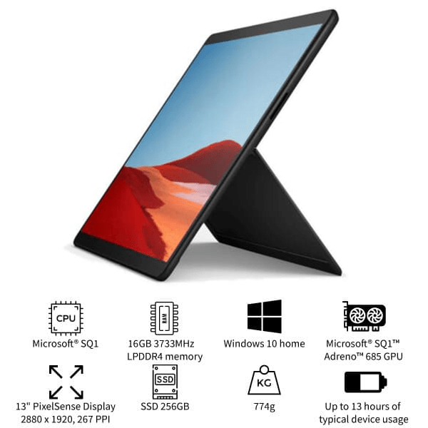 Microsoft Surface Pro X (SQ1/ Ram 16GB/ SSD 256GB) (NEW)