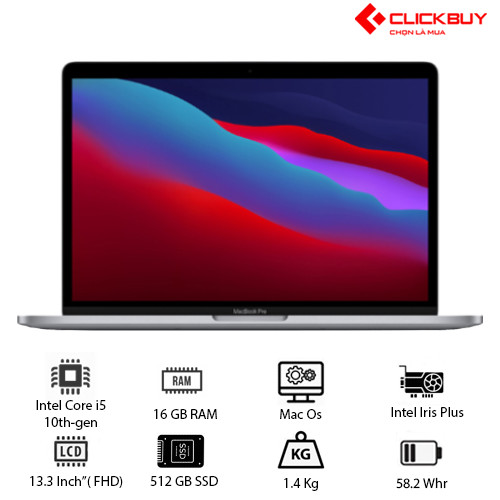 MacBook Pro 2020 13 inch (MWP42/MWP72) Core i5 2.0GHz 16GB RAM 512GB SSD – Like New