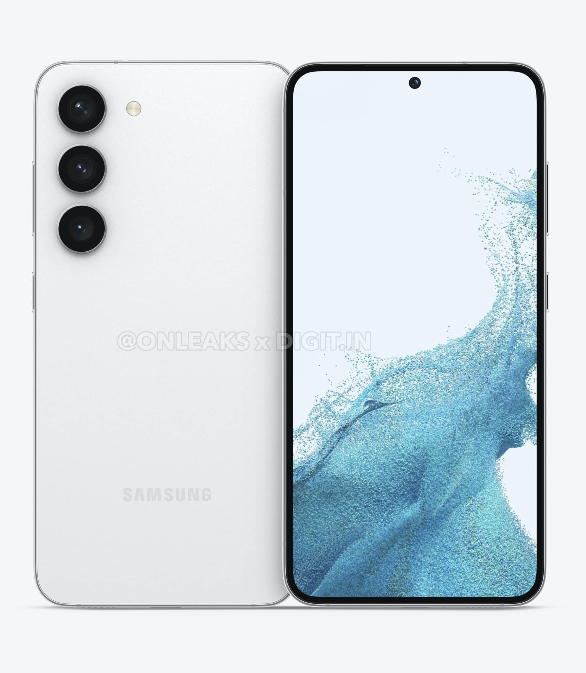 Samsung Galaxy S23 và S23+ tiết lộ thiết kế qua hình ảnh renders.