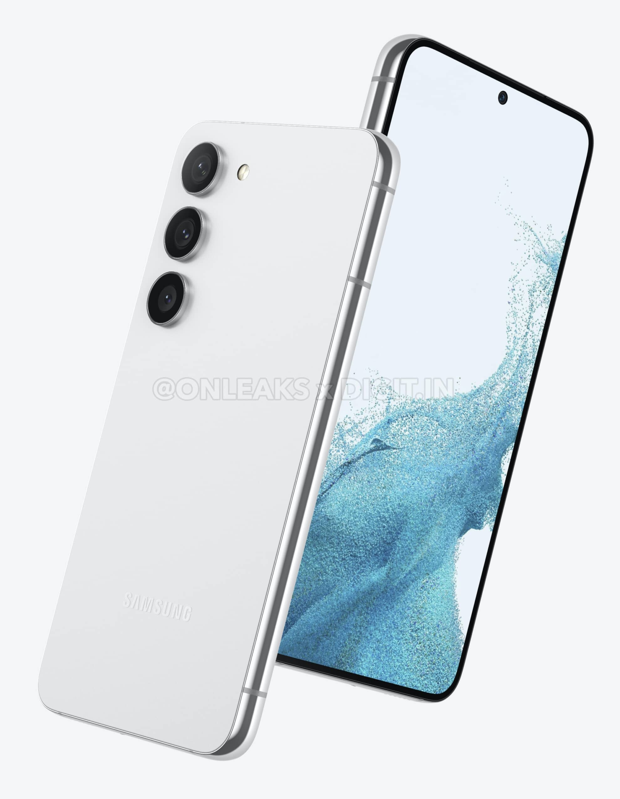 Samsung Galaxy S23 và S23+ tiết lộ thiết kế qua hình ảnh renders.