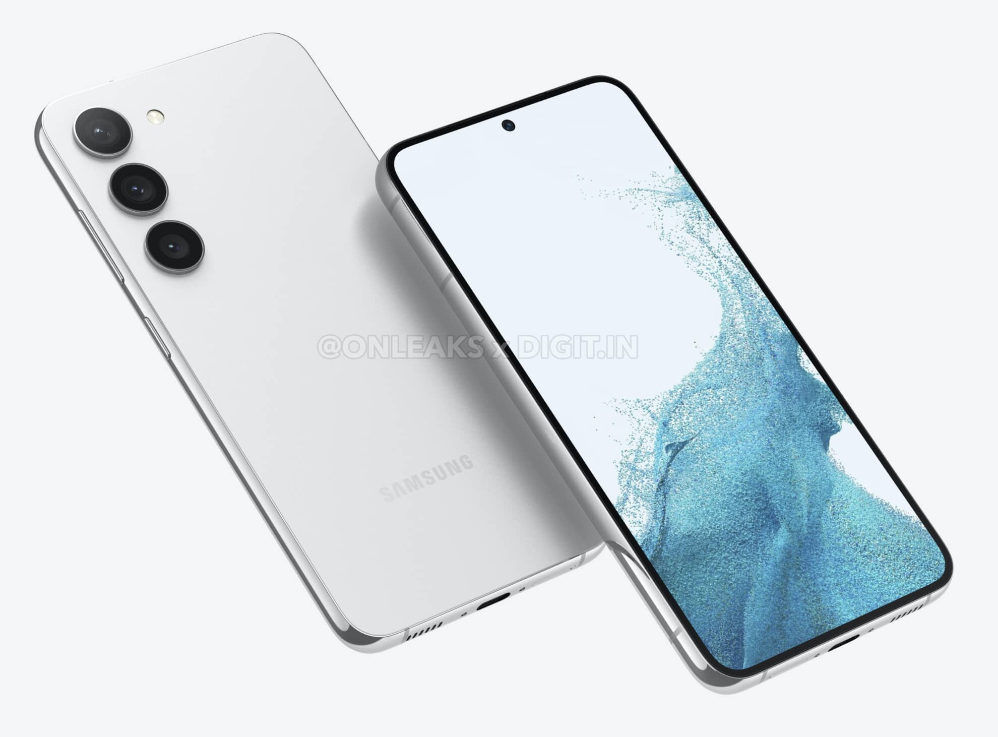 Samsung Galaxy S23 và S23+ tiết lộ thiết kế qua hình ảnh renders.