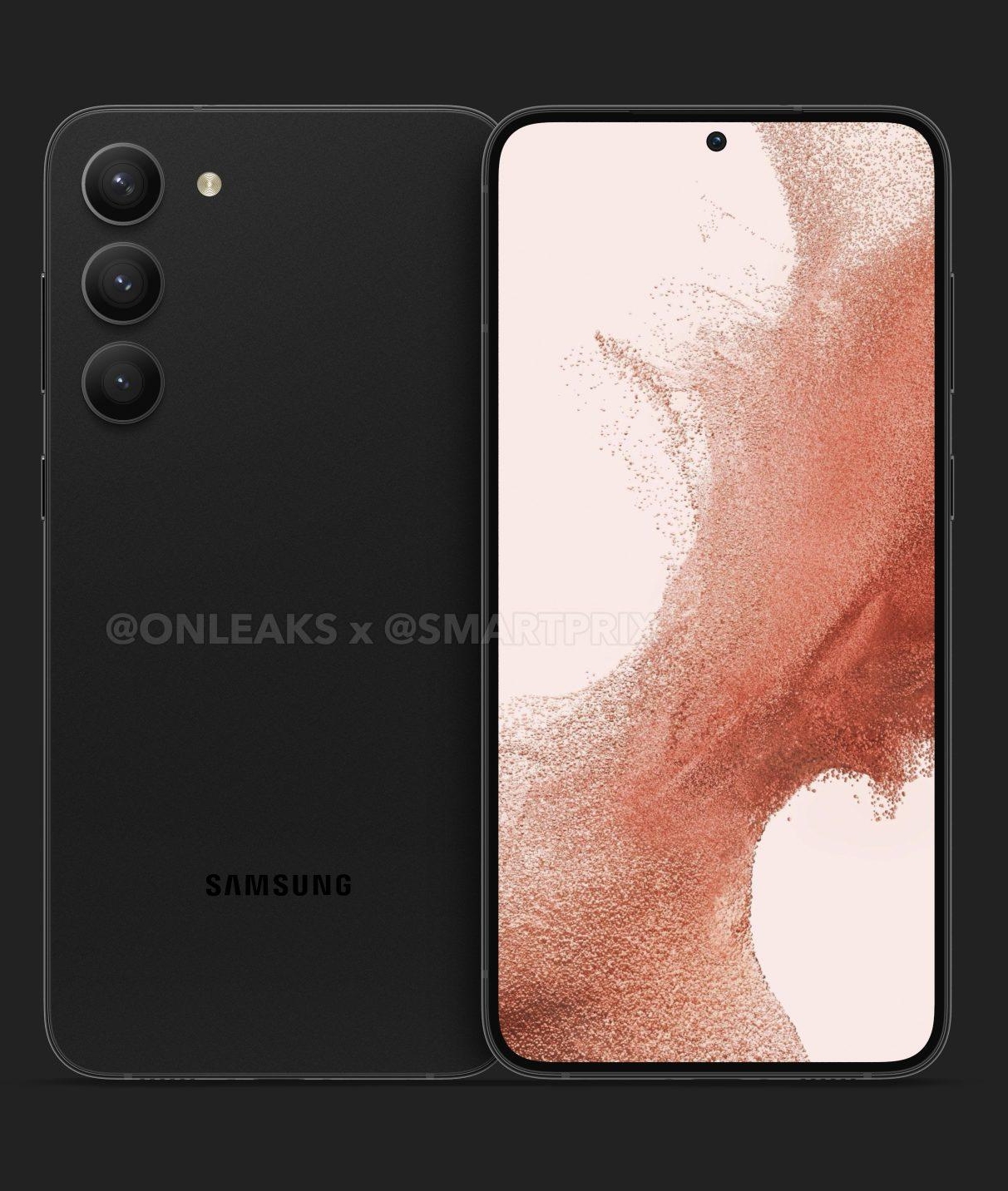 Samsung Galaxy S23 và S23+ tiết lộ thiết kế qua hình ảnh renders.
